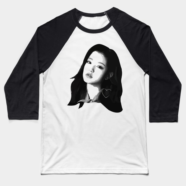 Wonyoung Izone Baseball T-Shirt by Ruxcel23